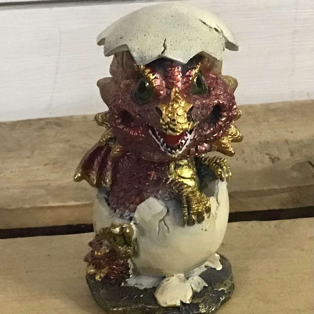 Fantasy Baby Dragon Hatchling Bobble Head